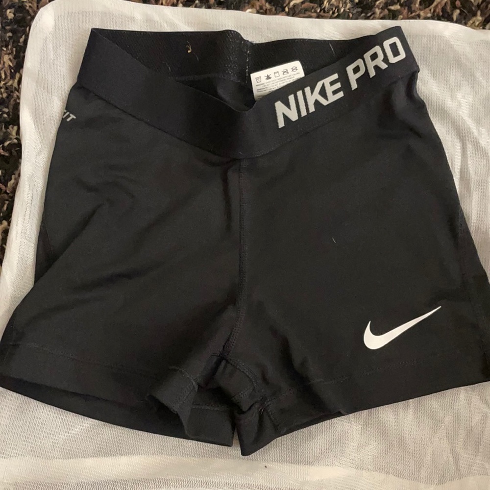 Black Dri-Fit Nike Pro Shorts